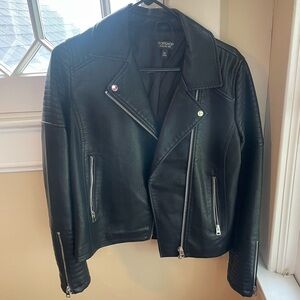 Women’s Topshop Leather Jacket